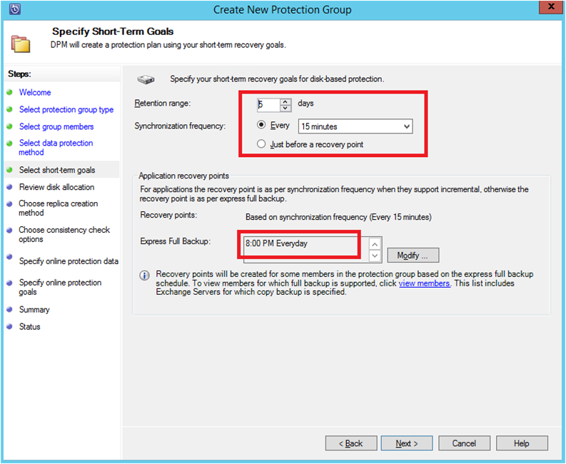 Image result for I want short-term protection using Disk